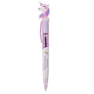 Ручка-прикол «Единорог», световая, цвета МИКС